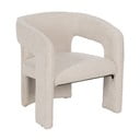 Iš boucle krėslas smėlio spalvos – Ixia