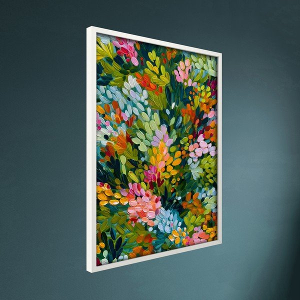 Spausdintas paveikslas su rėmeliu 50x70 cm Vivid Meadow – Styler-image-3
