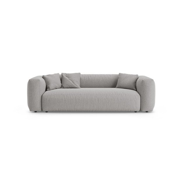 Pilkos spalvos sulankstoma sofa 264 cm – Micadoni 
