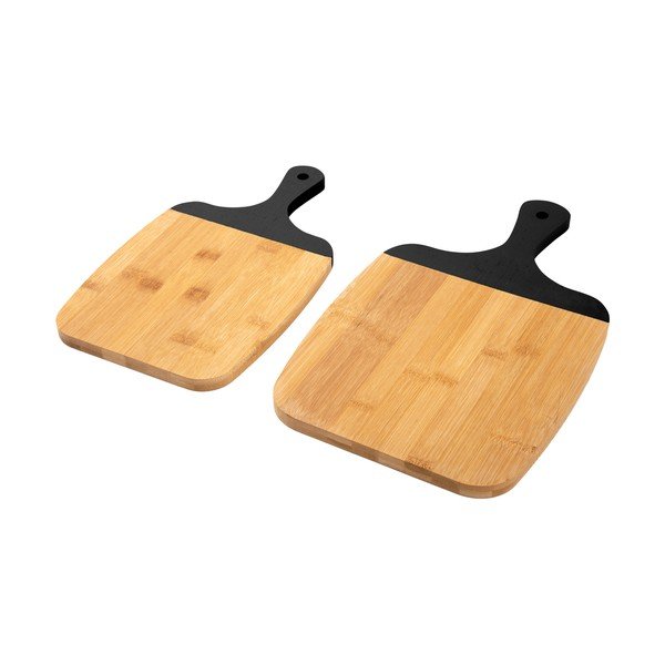 2 bambukinių lentelių rinkinys su juoda rankena PT LIVING Gourmet-image-2