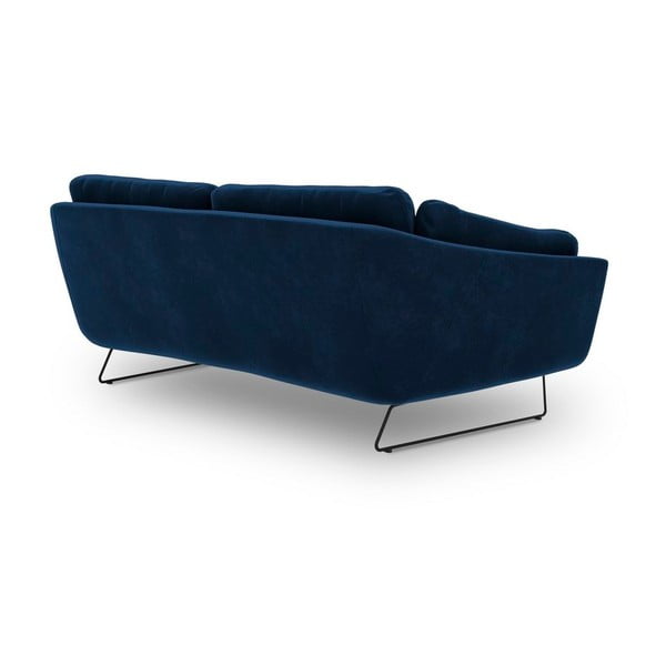Mėlyna aksominė sofa Windsor & Co Sofas Gravity-image-3