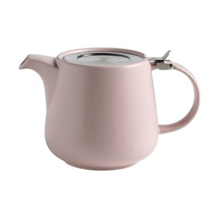 Rožinis porcelianinis arbatinukas su sieteliu Maxwell & Williams Tint, 1,2l