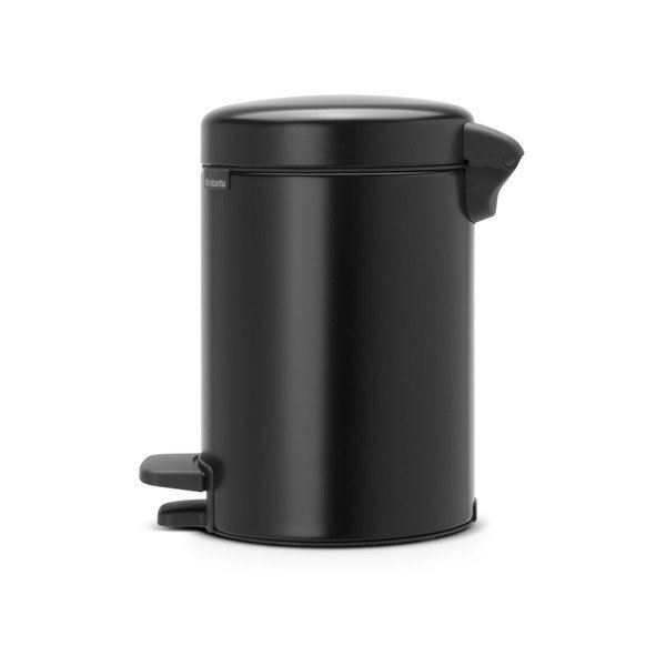 "Brabantia Newicon" juoda pedalinė šiukšliadėžė, 3 l-image-3