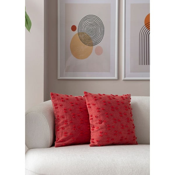 Dekoratyviniai pagalvių užvalkalai 2 vnt. 43x43 cm Tuffet – Mioli Decor-image-3