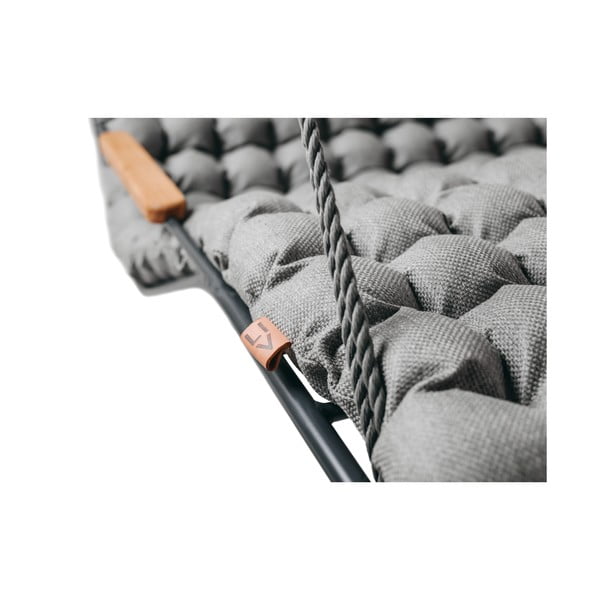 Tamsiai pilkos pakabinamos dvivietės sūpynės Linda Vrňáková Vikos-image-3