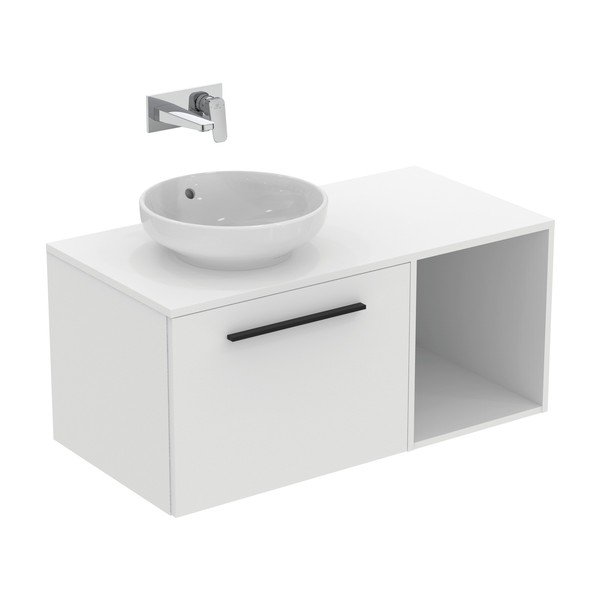 Vonios kambario stalviršis baltos spalvos 100x51 cm i.Life B – Ideal Standard-image-3