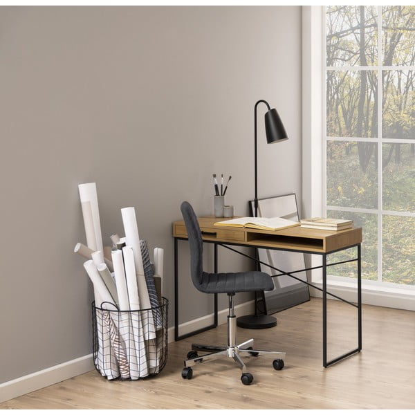 Rašomasis stalas iš laukinio ąžuolo Actona, 110 x 45 cm-image-1