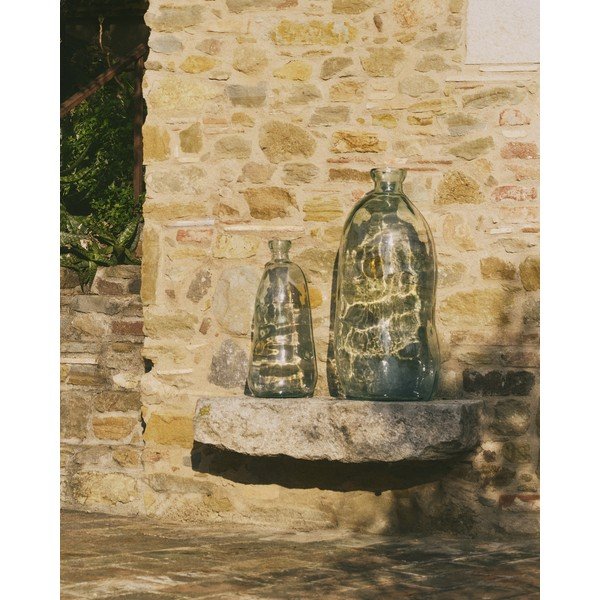 Iš perdirbto stiklo aukšta vaza (aukštis 51 cm) Brenna – Kave Home-image-1