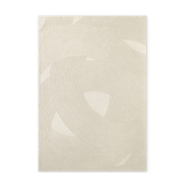 Kreminės spalvos iš vilnos kilimas 120x170 cm Kensington Victoria – Ted Baker