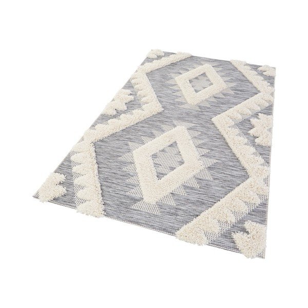 Pilkas kilimas Mint Rugs Handira Indijos, 170 x 115 cm-image-1
