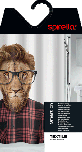 Dušo užuolaida 180x200 cm Smartlion – Spirella-image-2