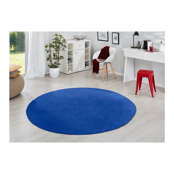 Mėlynas kilimas "Hanse Home", ⌀ 200 cm-image-3