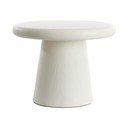Apvalios formos kavos staliukas baltos spalvos ø 60 cm Kulona – Light & Living