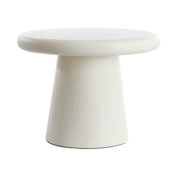 Apvalios formos kavos staliukas baltos spalvos ø 60 cm Kulona – Light & Living