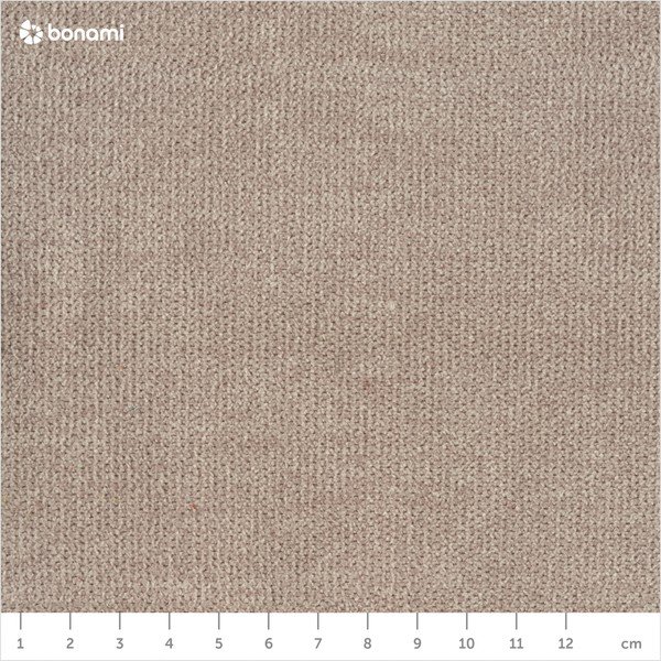 "Windsor & Co Sofos Gamma" rudos ir pilkos spalvos sofa-lova su aksomo apmušalais, kairysis kampas-image-1