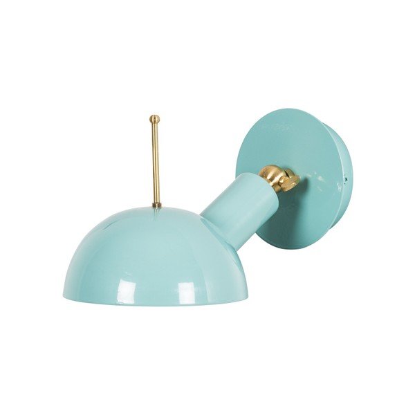 Šviesiai mėlynas sieninis šviestuvas Homemania Decor Oglio-image-1