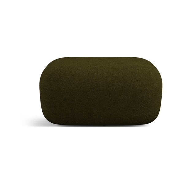 Iš boucle taburetė žalios spalvos Jenny – Micadoni Home