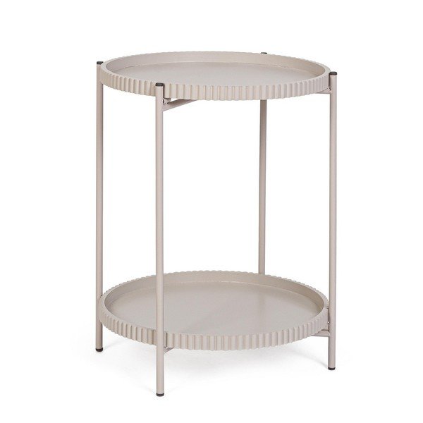 Iš metalo apvalios formos šoninis stalas ø 42 cm Herdys – Yes Everyday