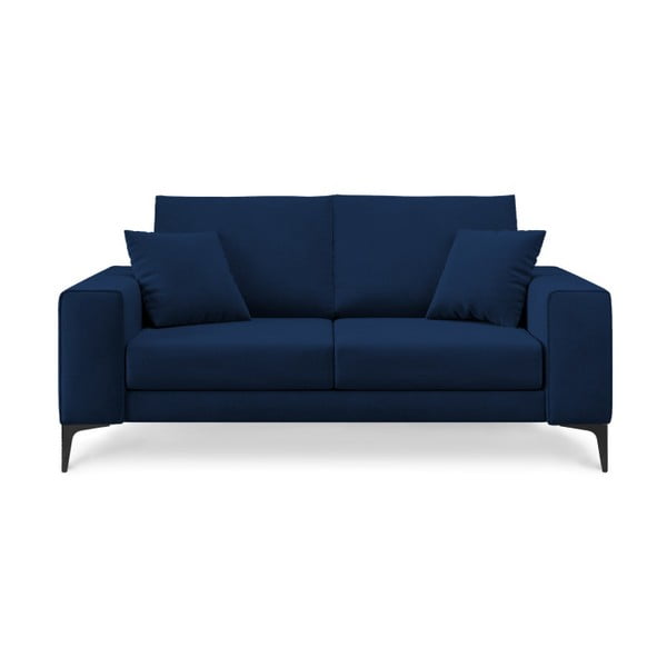 Tamsiai mėlyna dvivietė sofa "Cosmopolitan Design Lugano