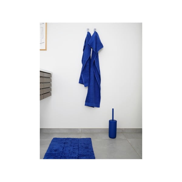 Vonios rankšluostis iš medvilnės mėlynos spalvos 70x140 cm Indigo – Zone-image-4