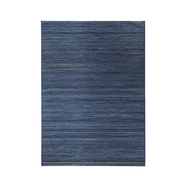 Tamsiai mėlynas lauko kilimas "Lotus", 160 x 230 cm