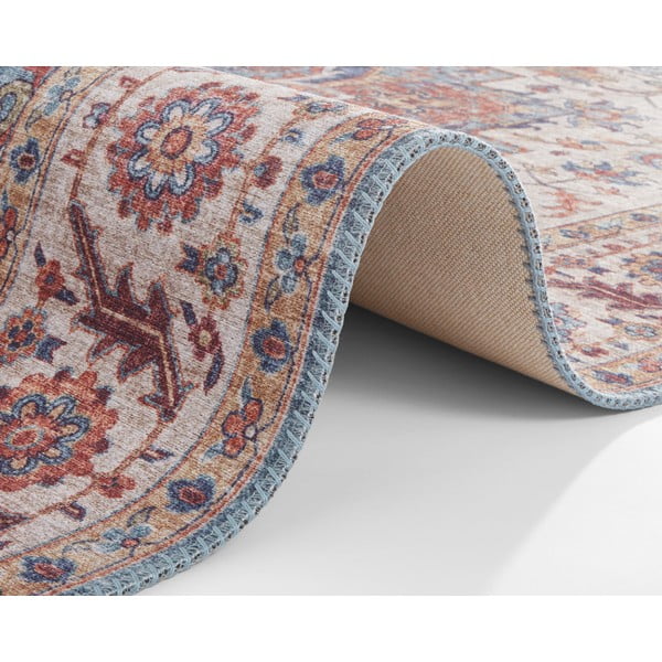 Raudonas ir mėlynas kilimas Nouristan Anthea, 120 x 160 cm-image-4