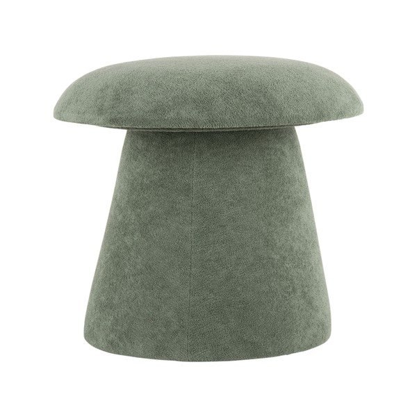 Iš velveto pufas pilkos spalvos Mushroom – Leitmotiv