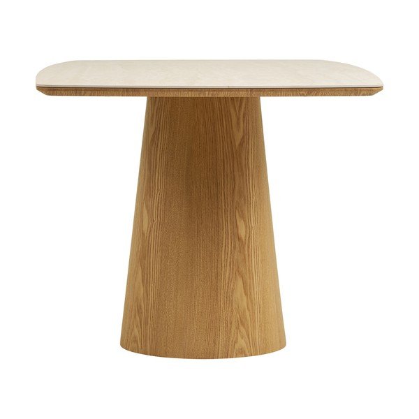 Iš keraminės plokštės valgomojo stalas 90x200 cm Noli – House Nordic-image-3