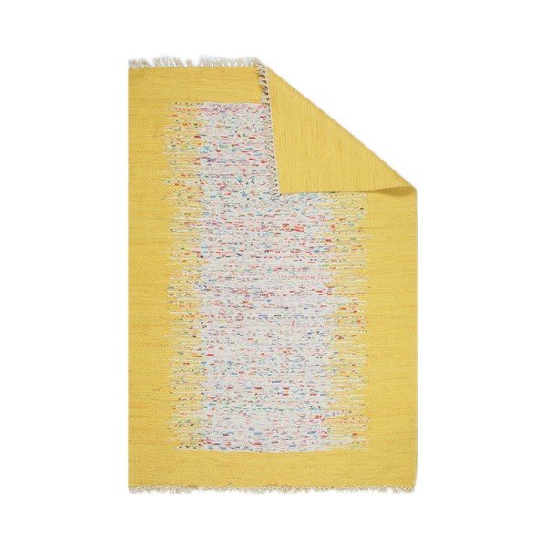 Geltonas kilimas "Eco Rugs" kilimai Yolk, 80 x 150 cm-image-3