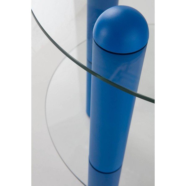 Iš stiklo apvalios formos šoninis stalas ø 48 cm Egan – Jotex-image-3