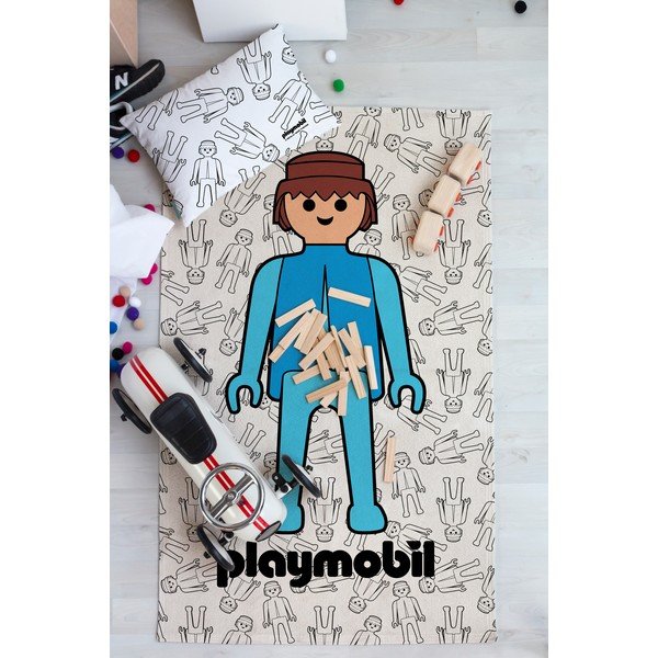 Iš medvilnės mišinio vaikiškas kilimas 90x137 cm Everywhere – Playmobil-image-1