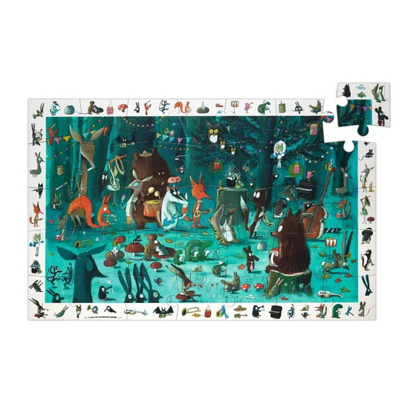 Vaikų dėlionė Djeco Observation Forest Orchestra-image-2