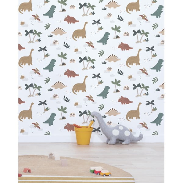 Vaikiški tapetai 10 m x 50 cm Cool Dinosaurs – Lilipinso-image-1
