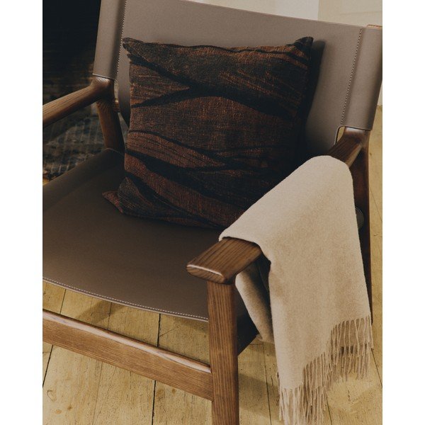 Iš žakardo dekoratyvinis pagalvės užvalkalas 50x50 cm Frilo – Kave Home-image-1