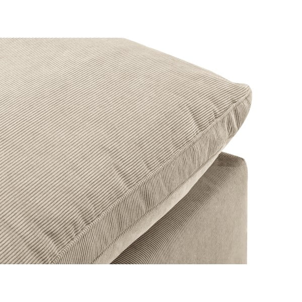 Smėlio spalvos apverčiama kampinė modulinės sofos dalis Windsor & Co Sofas Galaxy-image-3