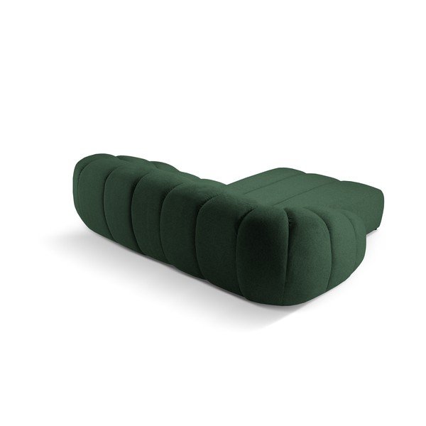 Kampinė sofa žalios spalvos (su kairiuoju kampu) Diana – Micadoni -image-3