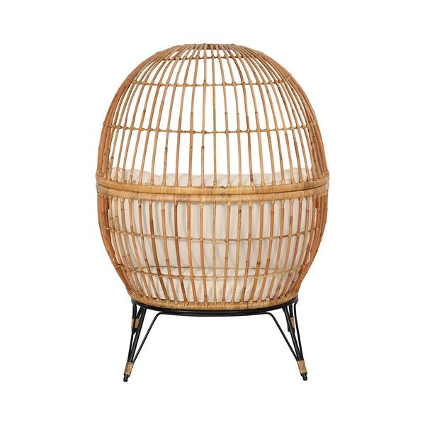 Sodo kėdė iš ratano Bonami Essentials Nodi Beige-image-2