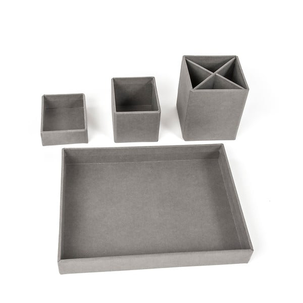 Pilka 4 dalių pieštukinė su daiktadėže Bigso Box Of Sweden Lena-image-3