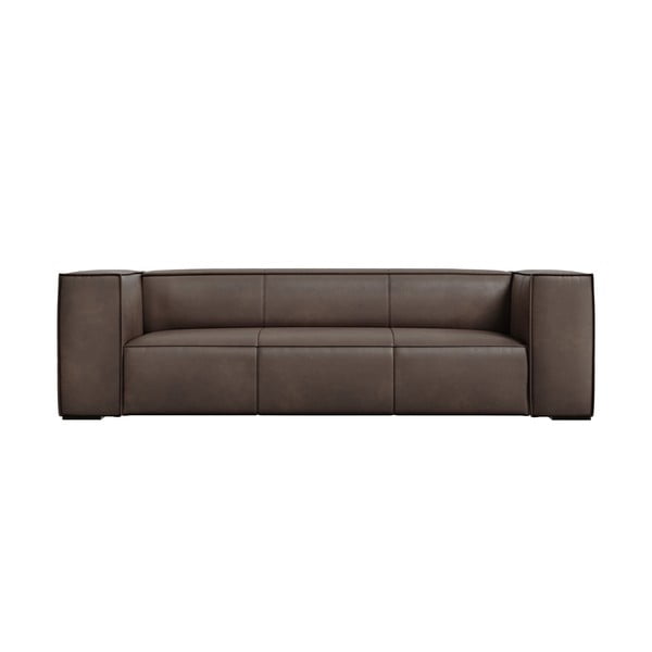 Rudos spalvos odinė sofa 227 cm Madame - Windsor & Co Sofas