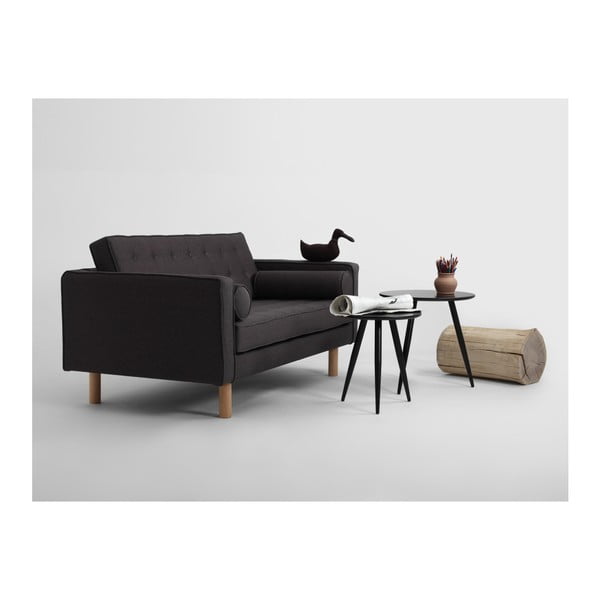 Tamsiai pilka dvivietė sofa Custom Form Topic-image-4