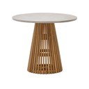 Apvalios formos sodo valgomojo stalas ø 90 cm Alcaufar – Kave Home