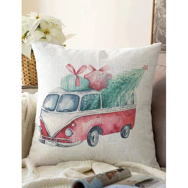 Dekoratyvinis pagalvės užvalkalas su Kalėdų motyvu 43x43 cm – Mila Home