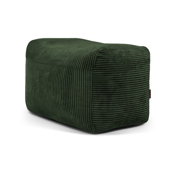 Žalios spalvos iš kordinio velveto sėdmaišis Plus 70 Lounge – SLOWDOWN