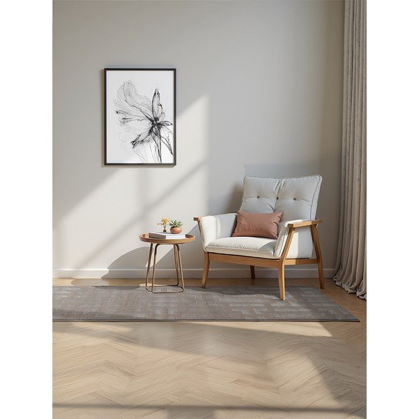 Kilimas smėlio spalvos 80x240 cm Perles Onyx – Elle Decoration-image-1
