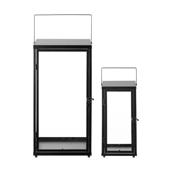 Iš stiklo žibintai 2 vnt. (aukštis 50 cm) Ibra – House Nordic-image-4