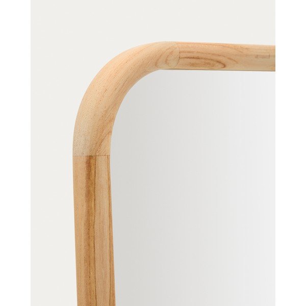 Sieninis veidrodis su medžio masyvo rėmu 54x154 cm Milsa – Kave Home-image-4