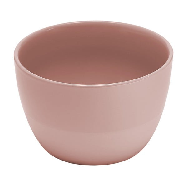 Pastelinės rožinės spalvos keramikos dubuo Ladelle Dipped, Ø 16,5 cm