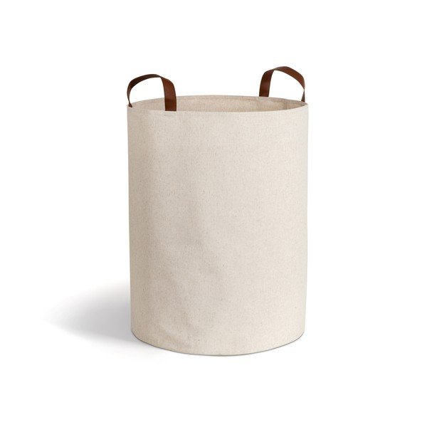 Smėlio spalvos iš tekstilės skalbinių krepšys 69 l Soft Storage – Bigso