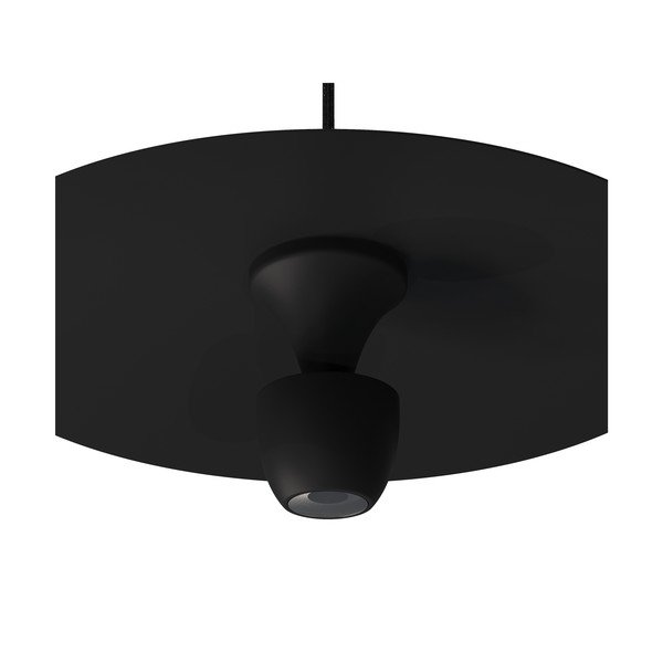 Juodas pakabinamas šviestuvas SULION Poppins, aukštis 150 cm-image-3