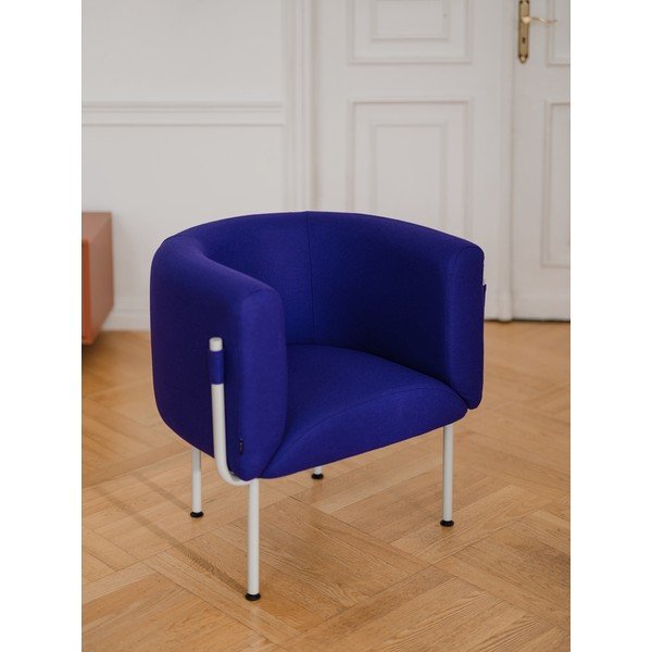 Mėlynos spalvos krėslas Ubi – noo.ma-image-1